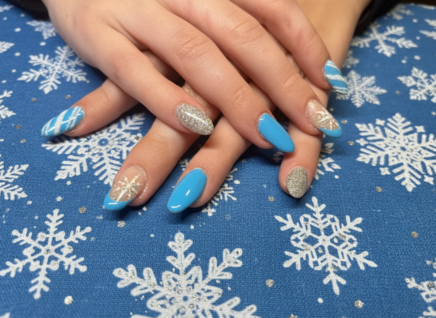 Snowflakes and Stripes