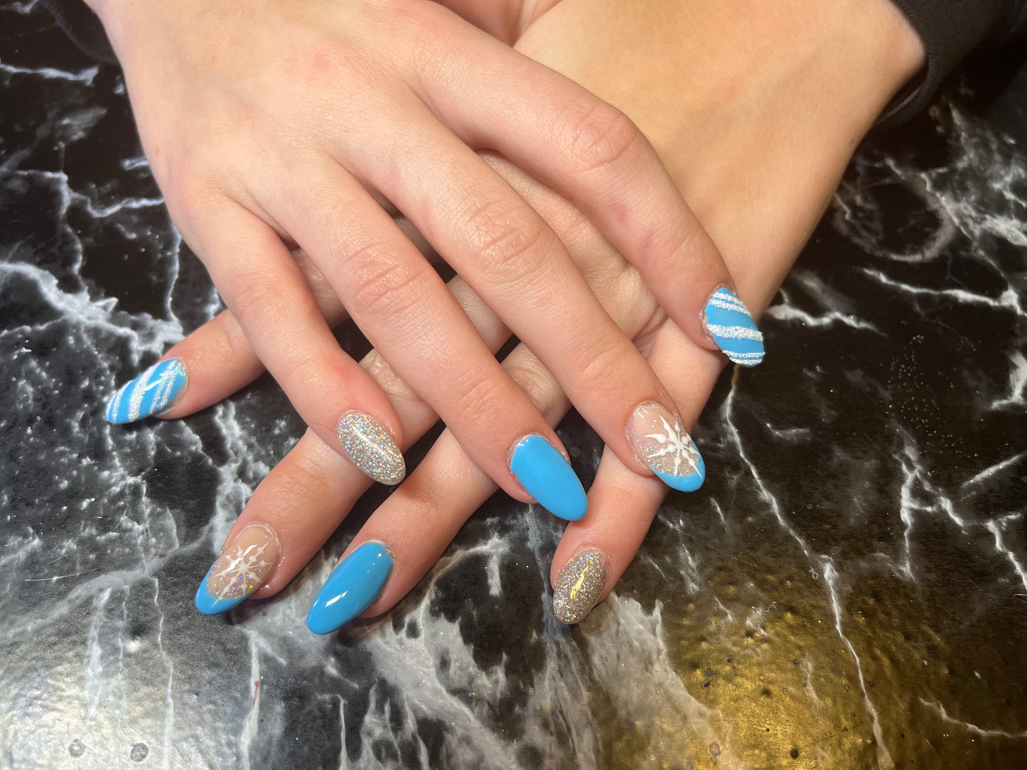 Snowflakes and Stripes
